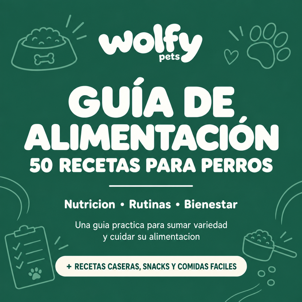 EBOOK: 50 Recetas para tu Perro